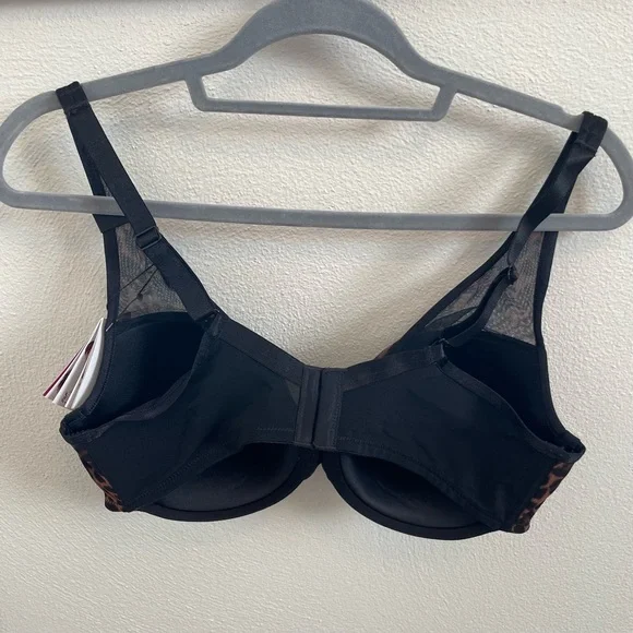 NWT Curvy Couture Animal Print Full Coverage Bra 36DD - Picture 8 of 9